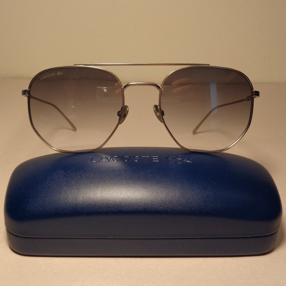 Lacoste L210S Palladium Matte New Men's Sunglasses